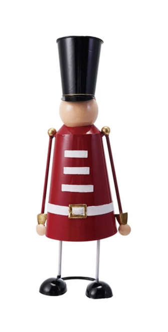 Metal Soldier with Spring, LARGE