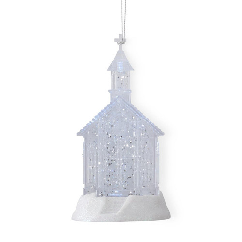 Water Lantern, Mini Church Globe LED 5.5"