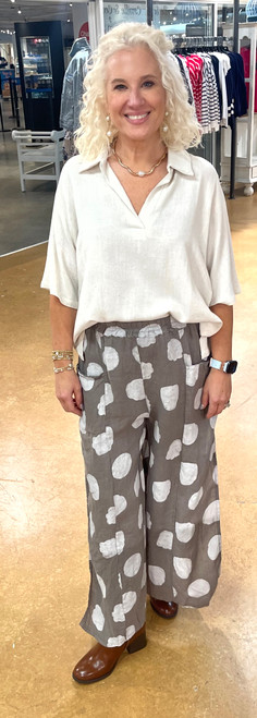 Pants, Cloud Polka-Dot LARGE