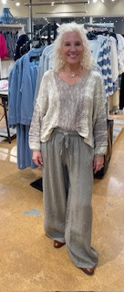 Sweater, Taupe MEDIUM