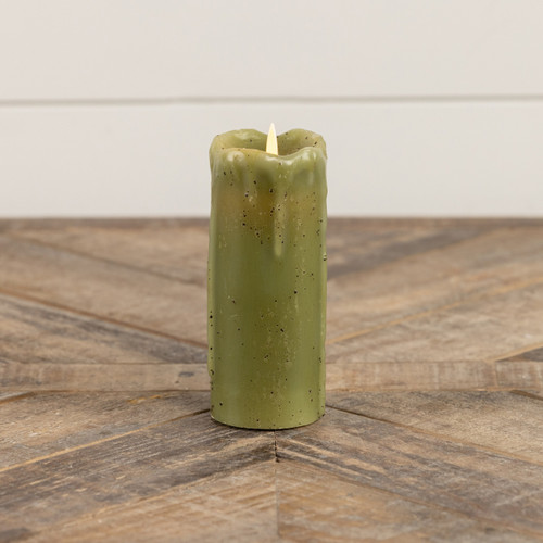 Moving Flame, Green 2x5