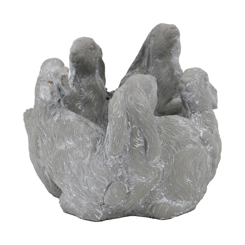 Planter, Cement Bunny SMALL