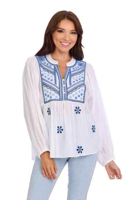 Top, Margeaux Embellished MEDIUM