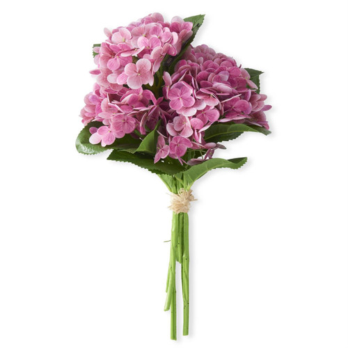 Bundle, Pink Real Touch Hydrangea 13"