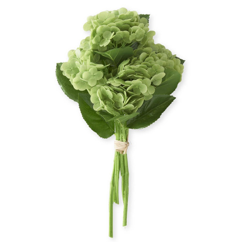 Bundle, Green Real Touch Hydrangea 13"