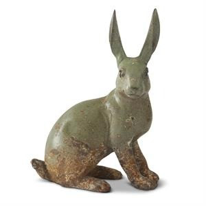 Bunny, Green Resin Standing