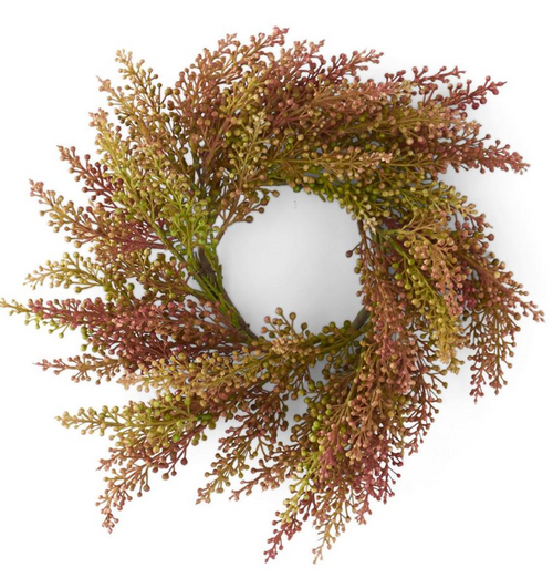 *NEW* Candle Ring, Green & Orange Fall Seeded Lilac Ring