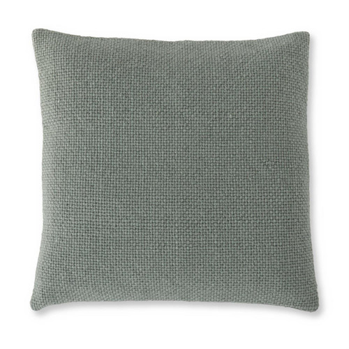 Pillow, Square Green Woven 20"