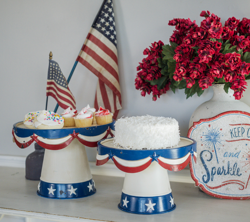 Riser, Americana Round Bunting