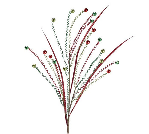 Spray, Red and Green Spiral