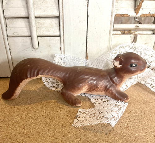 Vintage Squirrel Figurine