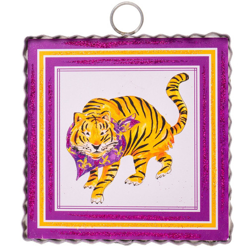Mini Gallery, Purple & Gold Tiger 6x6