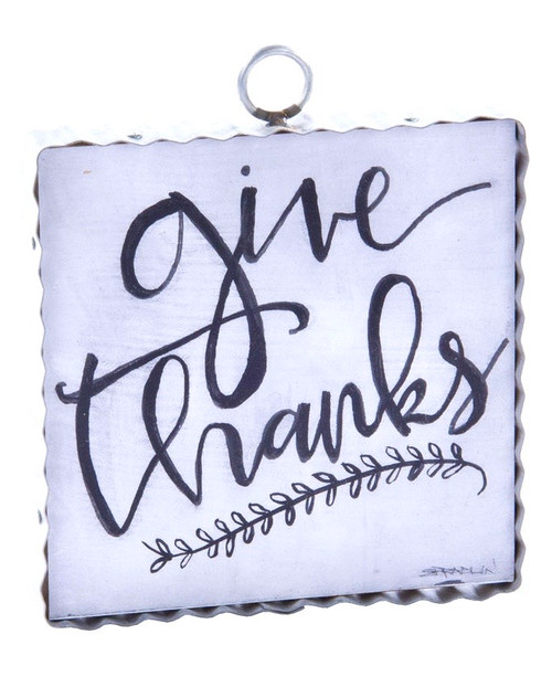 Gallery Art, Give Thanks 6x6 