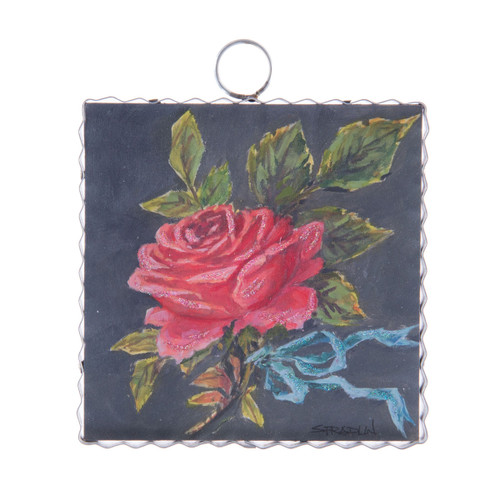 Gallery Art, Vintage Rose 6x6 