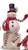 Shelf Sitter, Woodland Snowman With Top Hat Sign