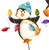Stake, Penguin With Blue Hat