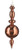 Ornament, Copper Finial Round