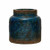 Vase, Debossed Terra-cotta Blue 