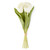 Bundle, White Real Touch Tulip (6 Stems)