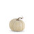 Pumpkin, Cream White-Washed Textured 5.25"
