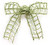 Ribbon, Green  Lattice Jute 1.5" X10Yds