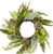 Candle Ring, Mixed Pine With Pinecones And Lambs Ear 15"