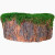 Stump, Mossy Tree Stump, 10x4