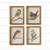 Wall Art, Birds With Frames, Chickadee 9" x 7"
