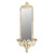 Mirror With Tapered Candleholders