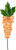 Stake, Ribbon Carrot LARGE Orange