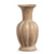 Vase, Ribbed Gold Vase