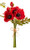 Bouquet, Real Touch Poppy 10.5" Red