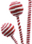 Spray, Red and White Ball 32"