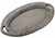 Tray, Carved, Wooden Oval French
