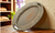 Tray, Carved, Wooden Oval French