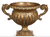 Urn, Distressed Handled 12.25"