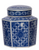 Ginger Jar, Blue and White Chinoiserie STYLE 3