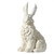 Bunny, Crackled Ceramic Curly LARGE