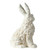 Bunny, Crackled Ceramic Curly LARGE