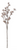 Stem, Powdered Dark Brown Berry 24"
