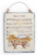 Ornament, Tin "Away In A Manger"