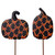 Stake, Orange Bow Pumpkins
