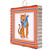 Mini Gallery, Navy & Orange Tiger 6x6
