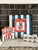 Mini Gallery, Navy & Orange Tiger 6x6