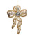 Ornament, Sparkly Bow 6"