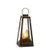 Lantern, Distressed with Candles and Christmas Greenery
