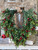 *LAST ONE* Wreath, Lively Red Berry Bough Hanging 24"