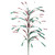 Spray, Glittered Cattail Red and Green 32" Spray, Glittered Cattail Red and Green 32"