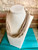 Necklace, Beige Slub Rope