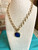 Necklace Navy Toggle JV